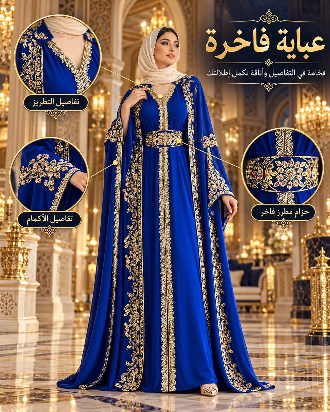قفطان رويال بلو